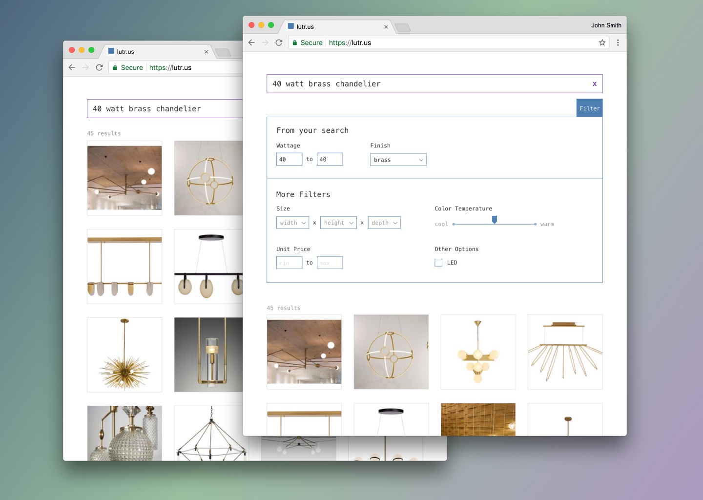 highly speculative mockups